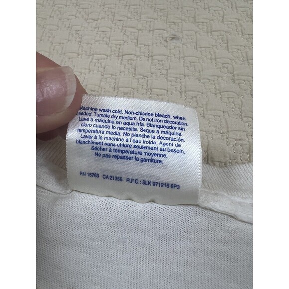 Caribbean St. Thomas Tee Hanes Shirt Adult Medium M‎ White Short Sleeve Mens - Picture 5 of 9